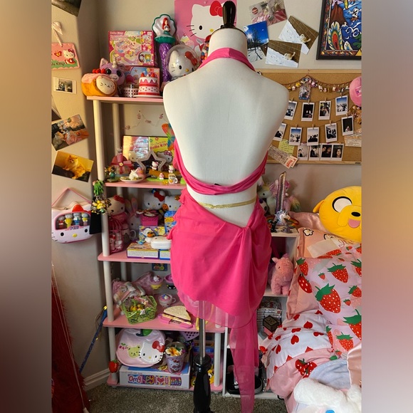 NWT Generation Kiss Dolls Kill Skirt and Top Set Barbie Pink and Sexy Hot BAM - Picture 4 of 5